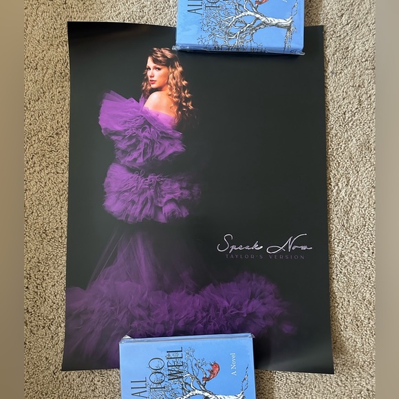 Taylor Swift Speak Now (Taylor’s Version) Limited Edition Fans First Poster